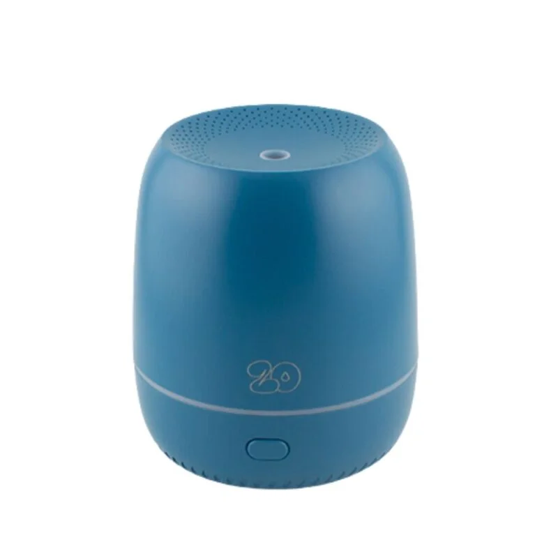 Difusor ultrasónico Sira color azul. Capacidad 150ml. Pequeño, ideal para viajar o espacios pequeños