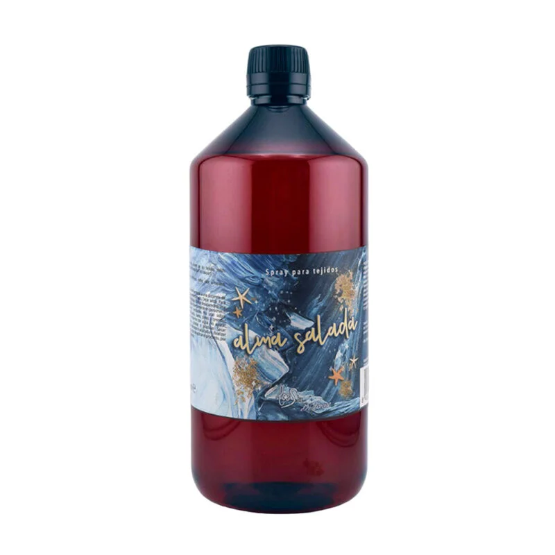 Recarga spray de tejidos Alma Salada 1L. Ideal para recargar los envases que tengas y reutilizarlos.
