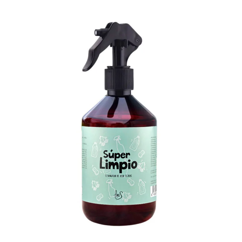 Elimina malos olores y deja los tejidos con ese olor a desinfección. Súper Limpio Spray de tejidos: Olor a casa recién limpiada, sin esfuerzo.