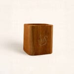 Vela con mecha de madera Carta a los Reyes cuadrada - Imagen 7