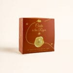 Vela  con 3 mechas de madera Carta a los Reyes redonda - Imagen 3