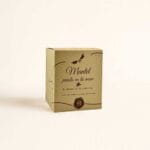 Vela con mecha de madera Mantel Puesto en la Mesa cuadrada - Imagen 8