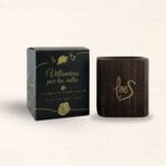 Vela con mecha de madera Villancicos por las Calles cuadrada - Imagen 5